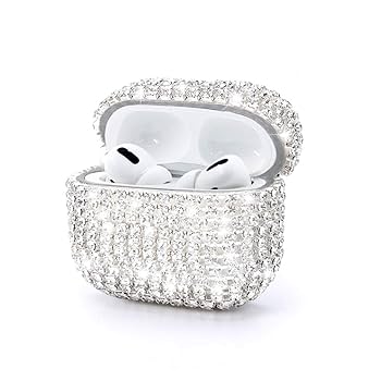 スマホアクセサリー Apple AirPods pro Amazon.co.jp: EZICOK キラキラダイヤモンド AirPods プロケース